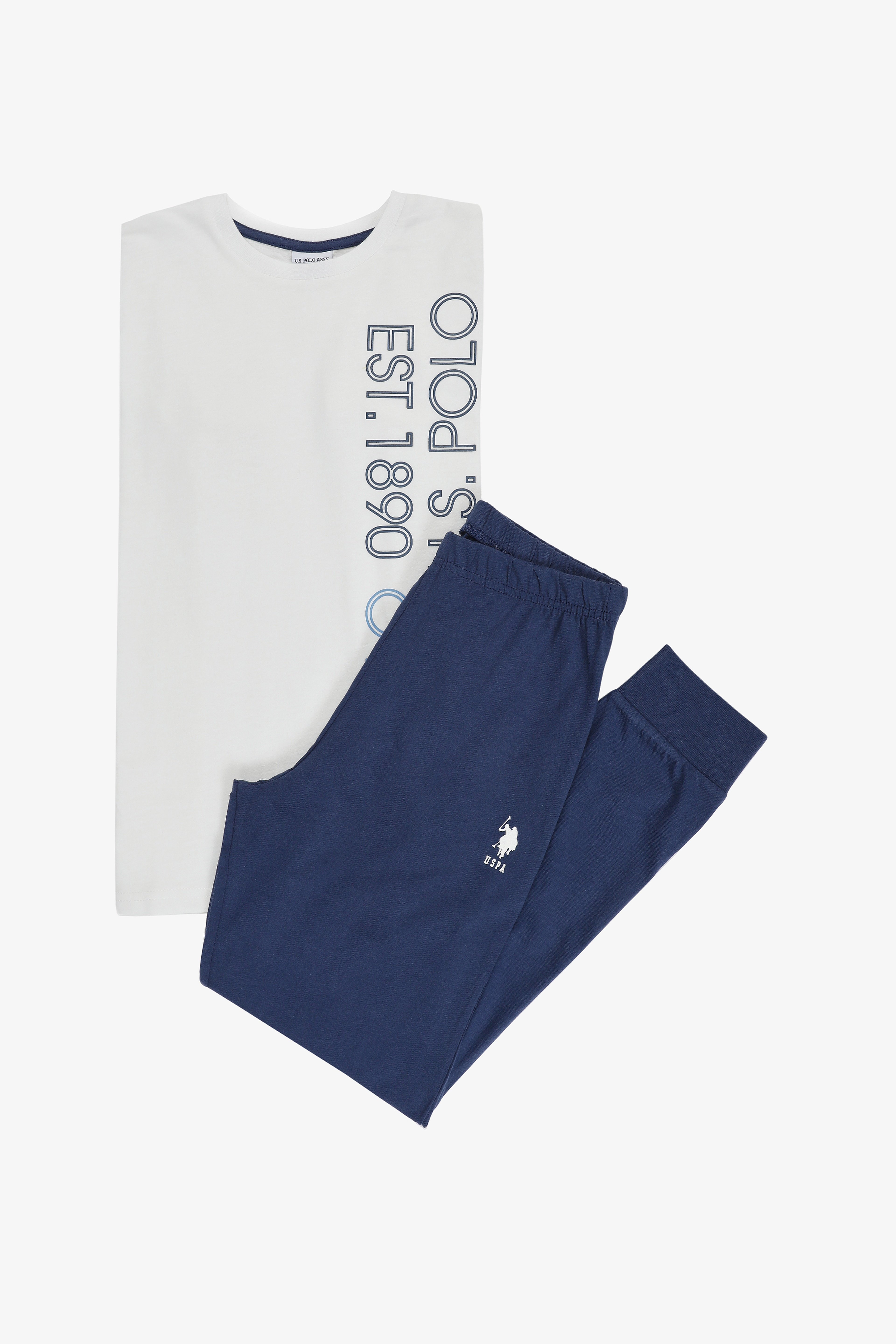Erkek Çocuk Krem Pijama Takımı - Image 1