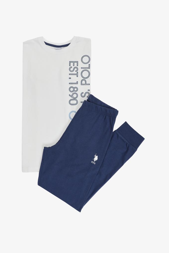 Erkek Çocuk Krem Pijama Takımı