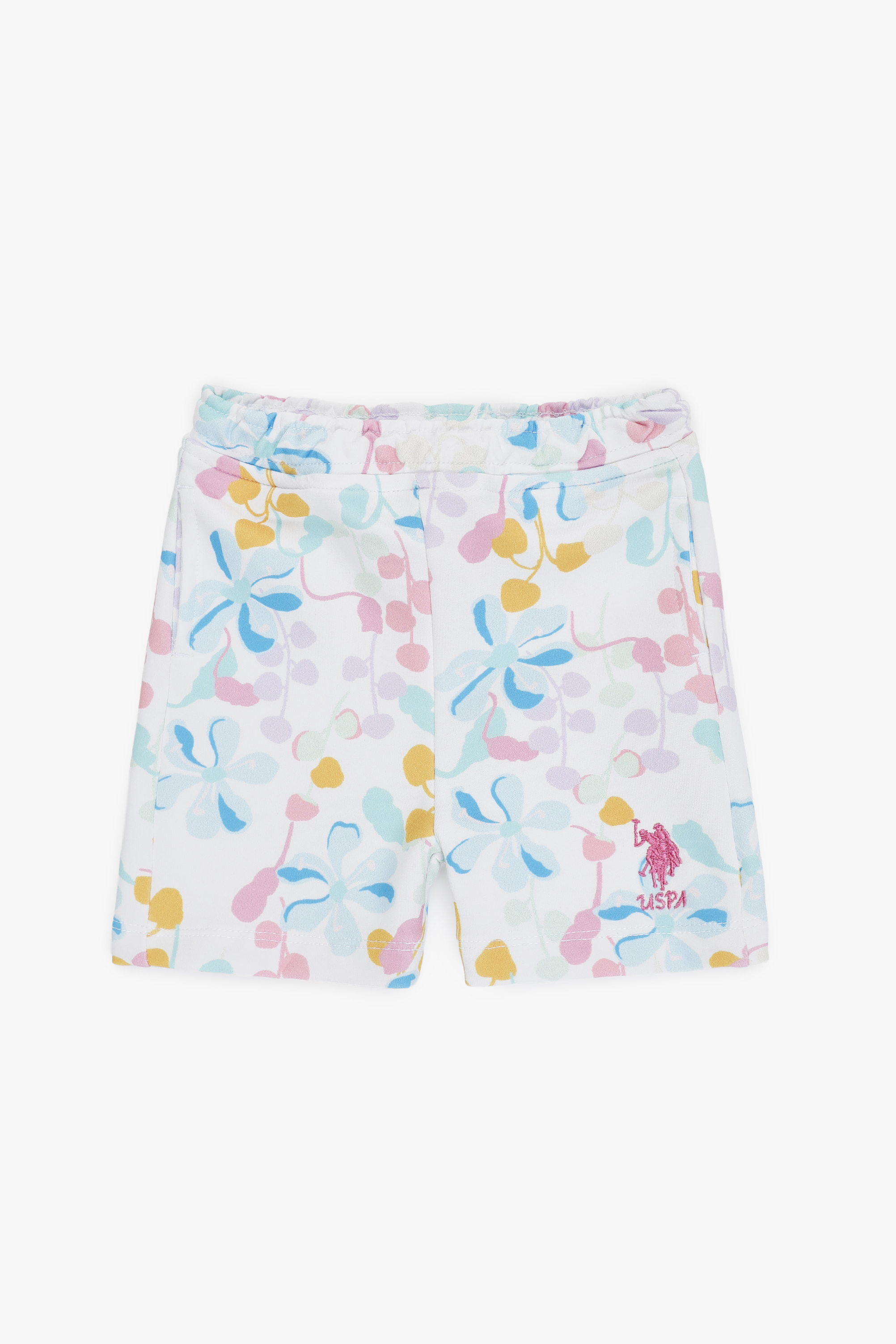 Kız Çocuk Beyaz Örme Şort - 50308867011