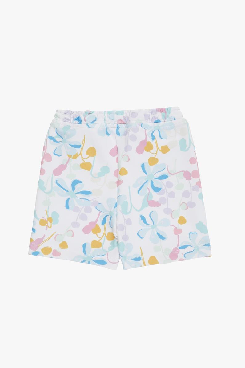 Kız Çocuk Beyaz Örme Şort