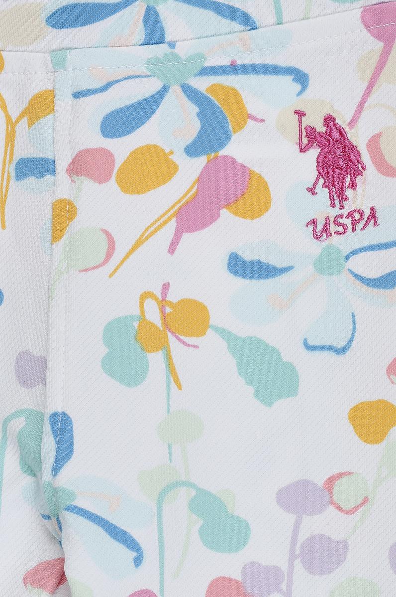 Kız Çocuk Beyaz Eşofman Altı