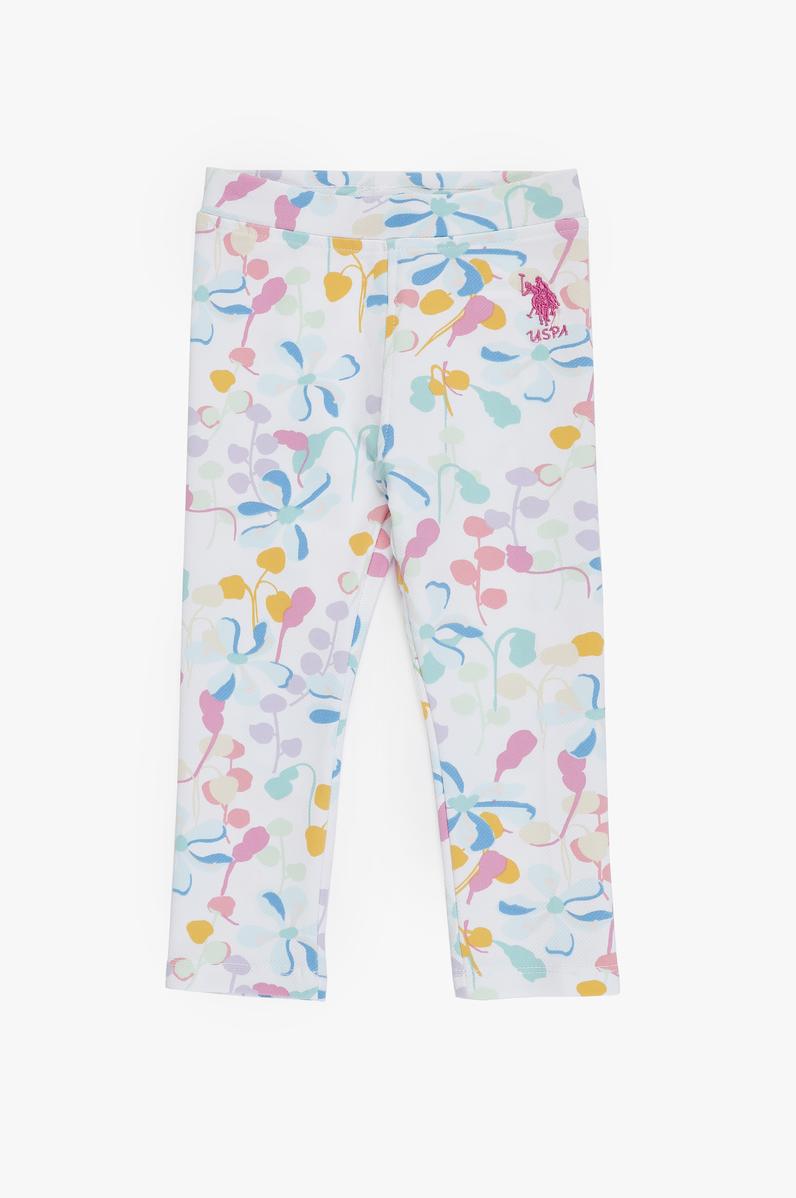 Kız Çocuk Beyaz Eşofman Altı