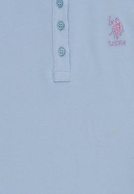 Kız Çocuk Açık Mavi Basic Tişört - 50283286066