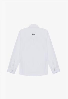 Erkek Çocuk Beyaz Uzun Kollu Gömlek - 50324676011