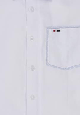 Erkek Çocuk Beyaz Uzun Kollu Gömlek - 50324676011