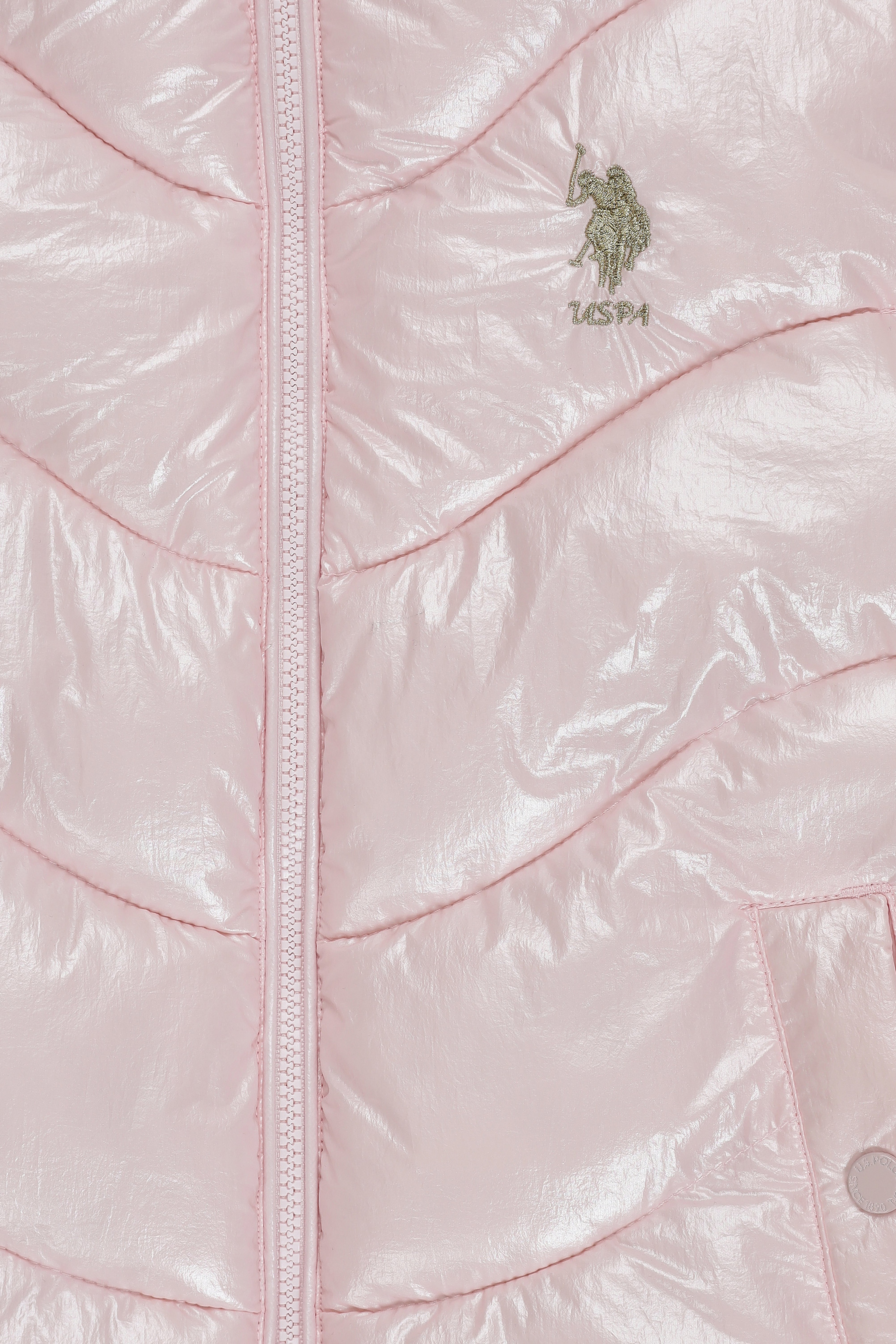 Kız Çocuk Açık Pembe Yelek - Image 3
