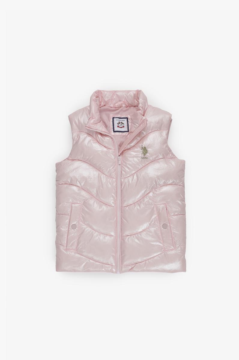 Kız Çocuk Açık Pembe Yelek