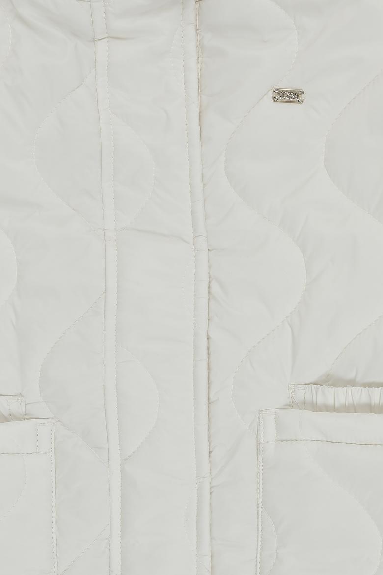 Kız Çocuk Krem Yelek - 50319227007