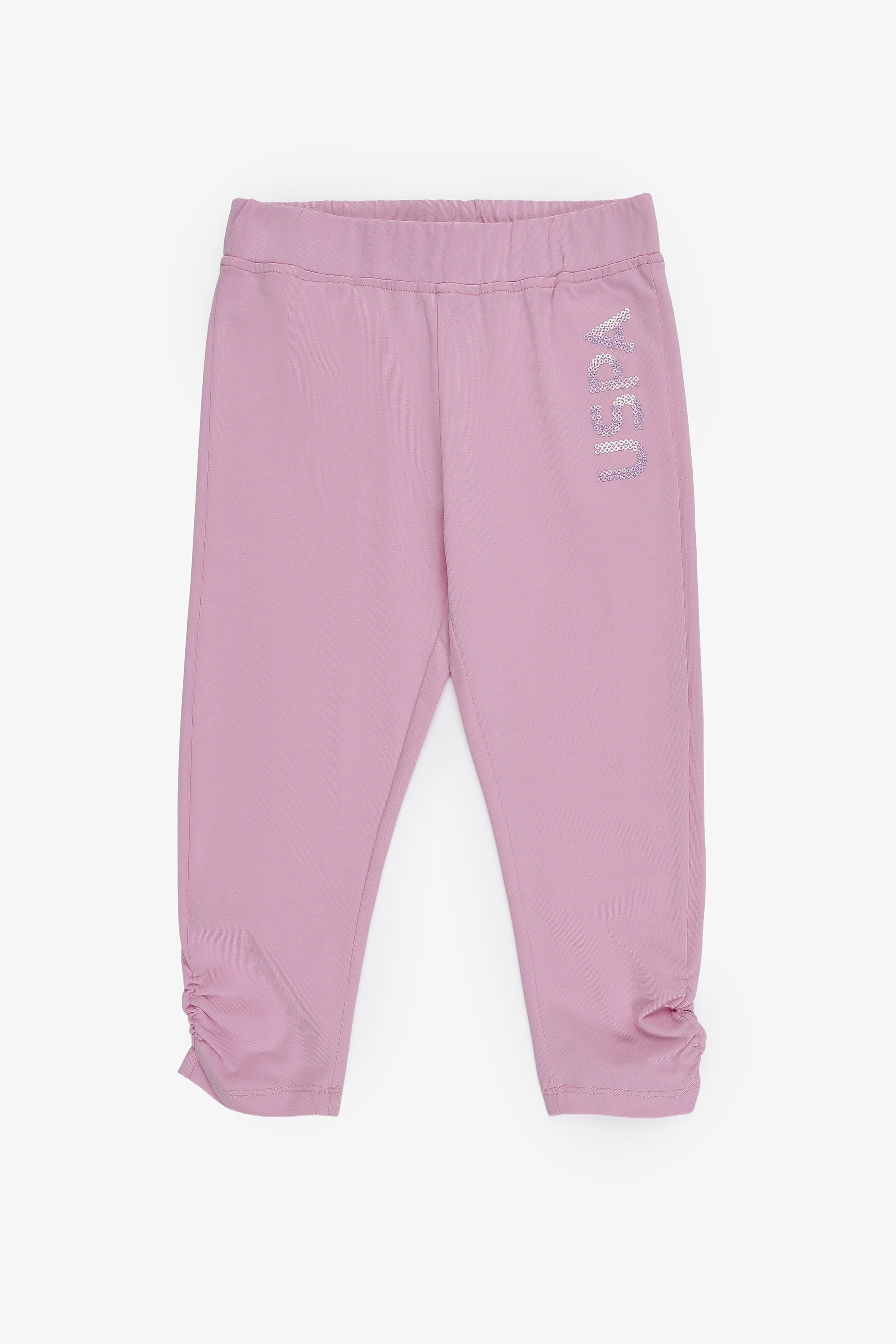 Kız Çocuk Pembe Eşofman Altı