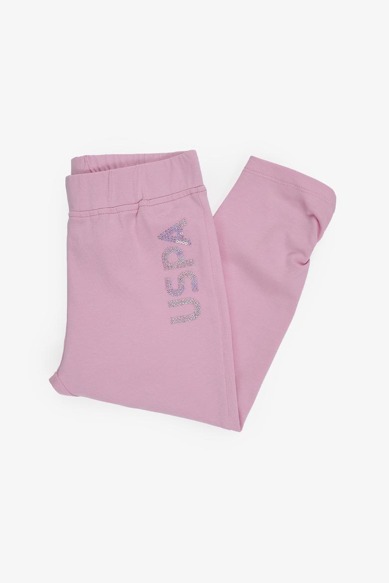 Kız Çocuk Pembe Eşofman Altı