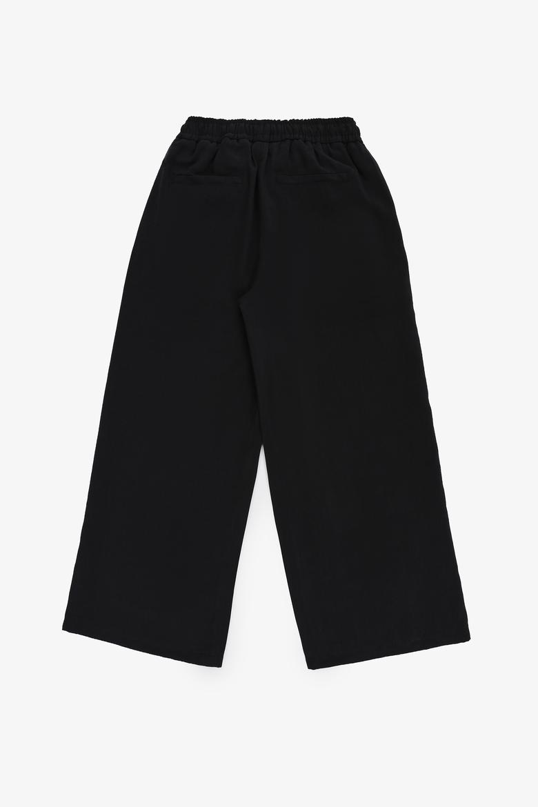 Kız Çocuk Siyah Kanvas Pantolon - 50322262011