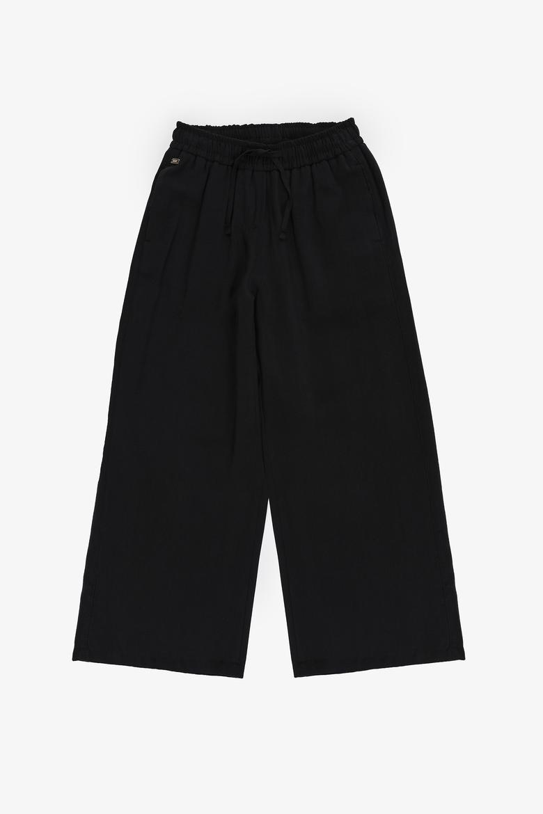 Kız Çocuk Siyah Kanvas Pantolon - 50322262011