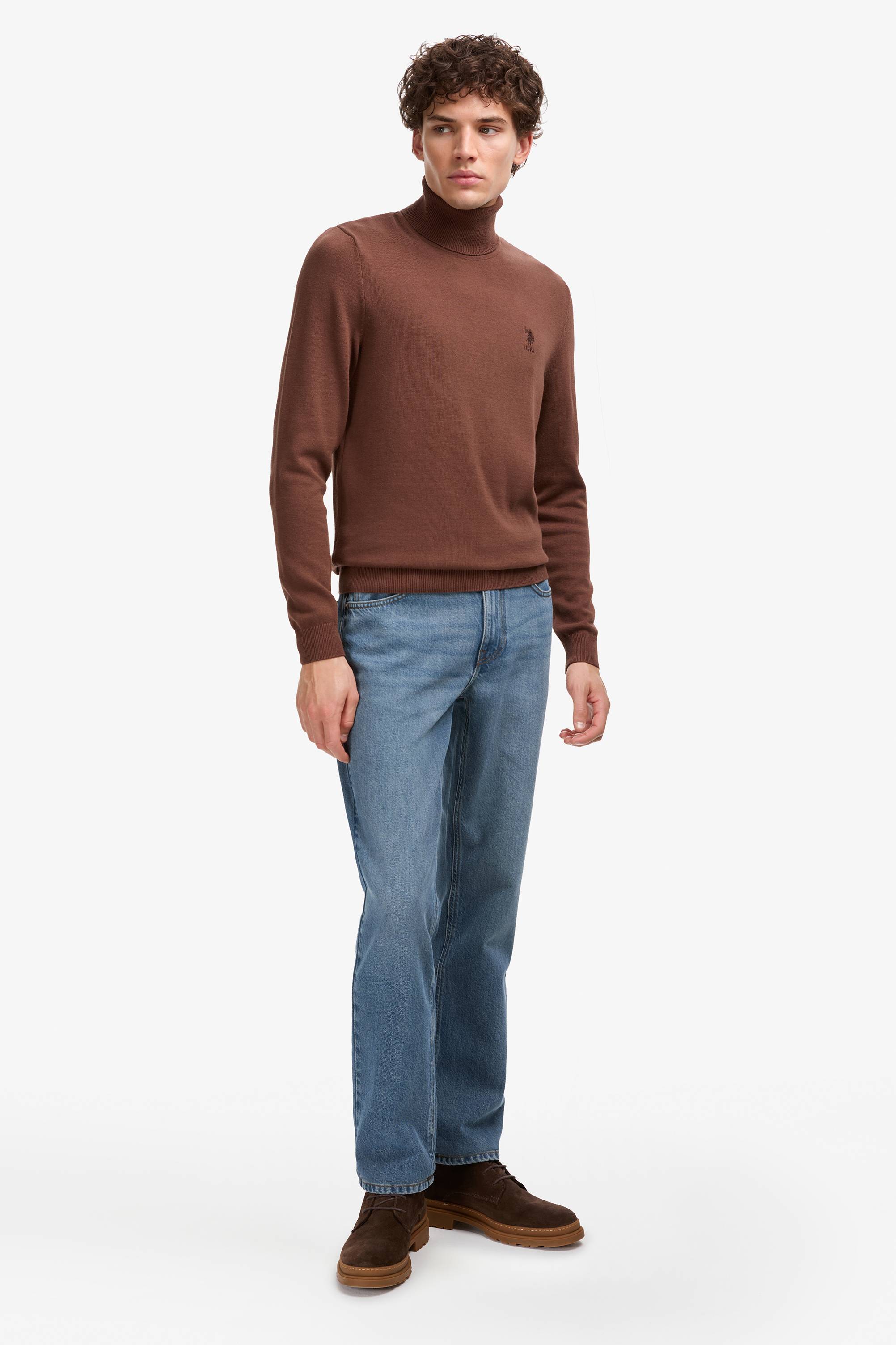 Erkek Kahverengi Basic Kazak - 50288884091