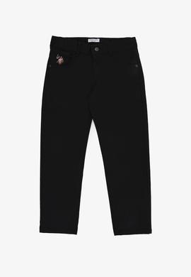 Erkek Çocuk Siyah Kanvas Pantolon - 50322467023