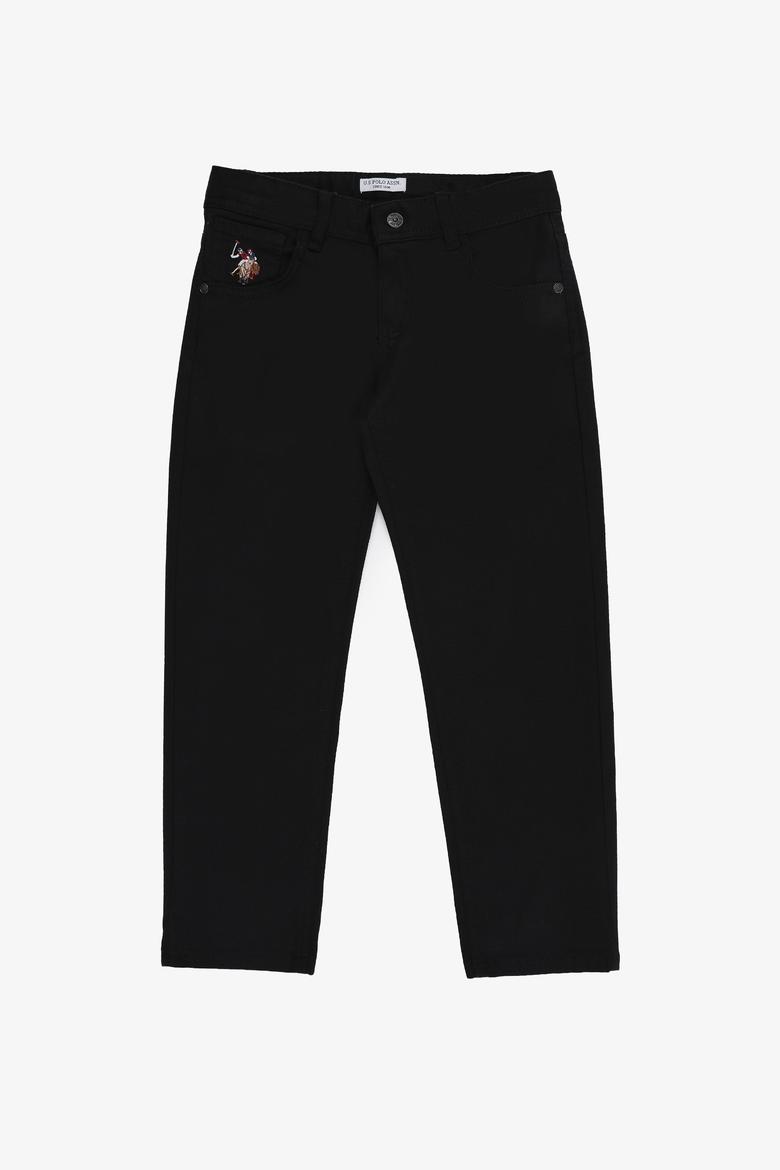 Erkek Çocuk Siyah Kanvas Pantolon - 50322467023