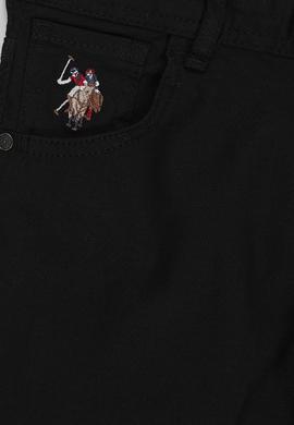 Erkek Çocuk Siyah Kanvas Pantolon - 50322467023