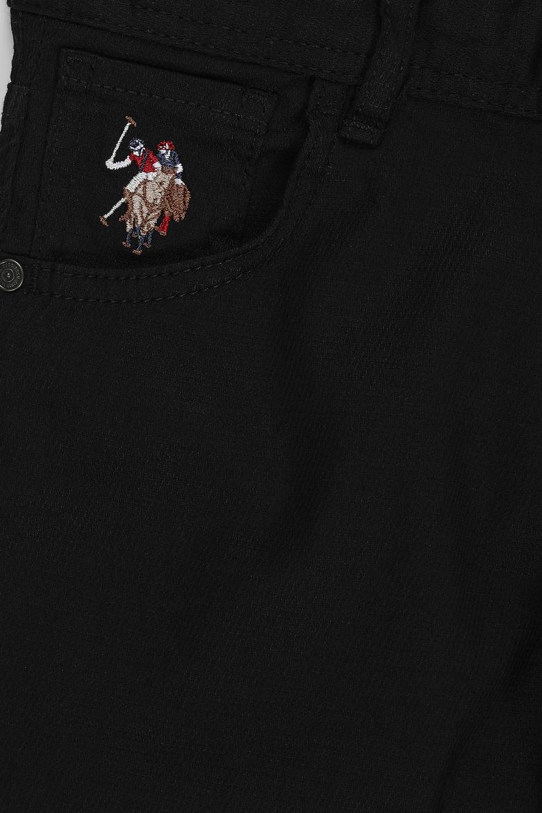 Erkek Çocuk Siyah Kanvas Pantolon - 50322467023