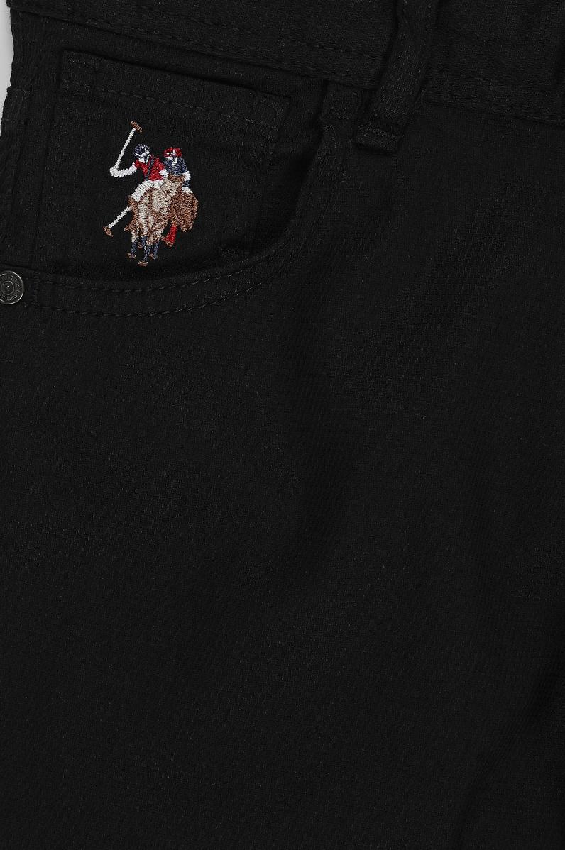 Erkek Çocuk Siyah Kanvas Pantolon