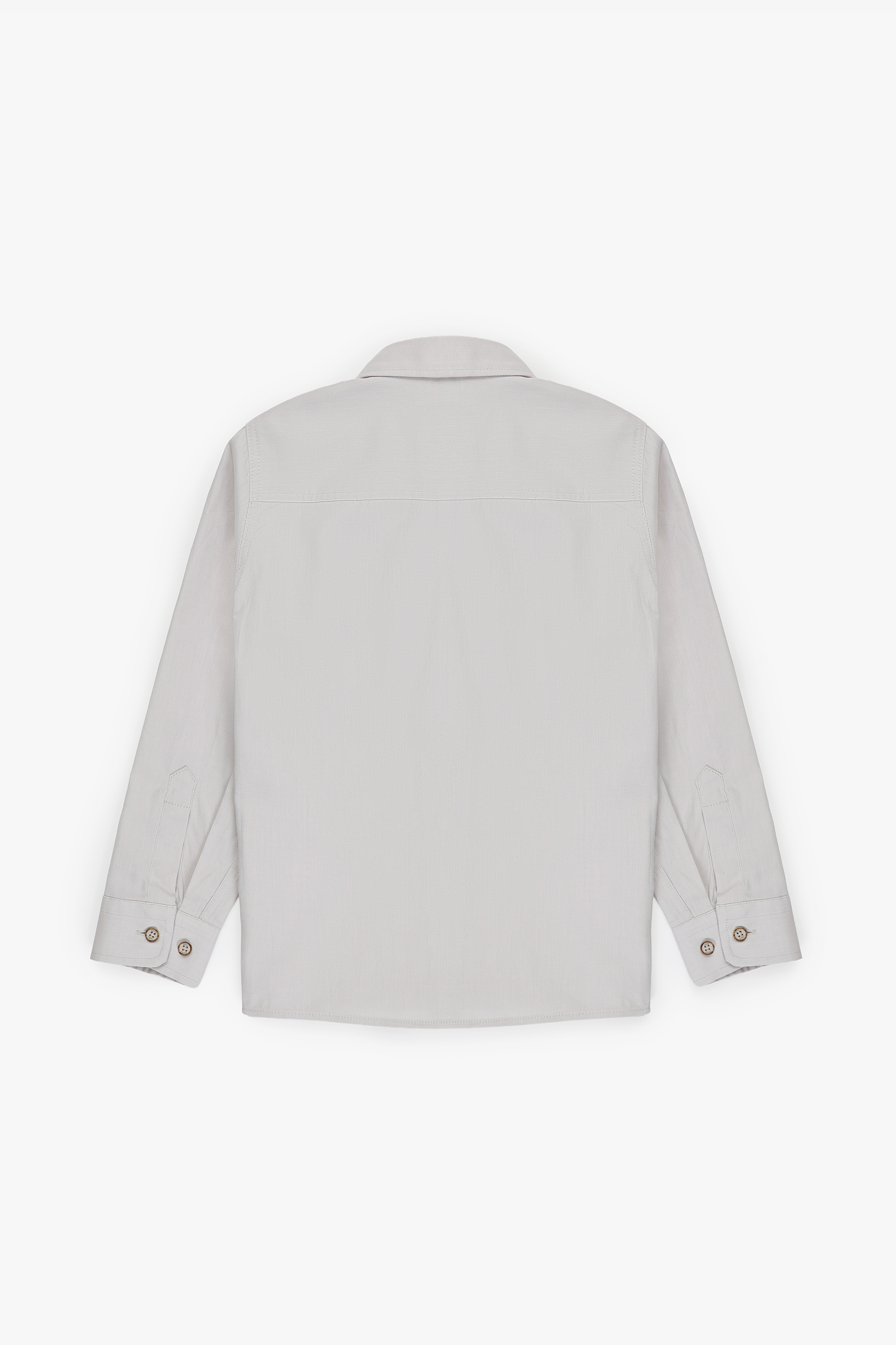 Erkek Çocuk Taş Uzun Kollu Basic Gömlek - 50320232023