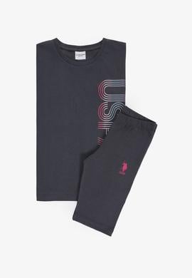 Kız Çocuk Fuşya Pijama Takımı - 50273907021