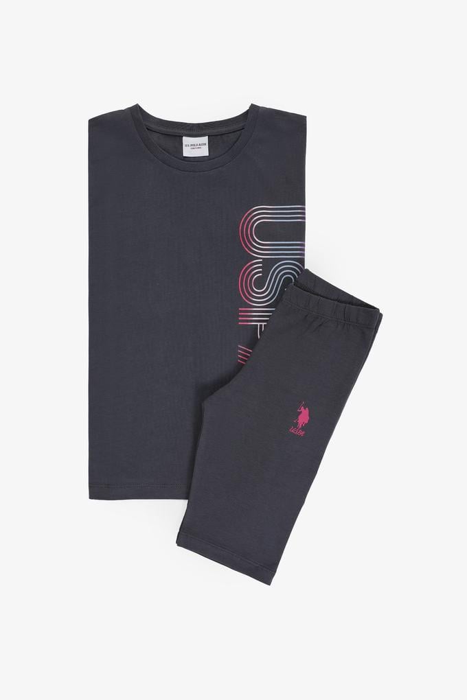 Kız Çocuk Fuşya Pijama Takımı