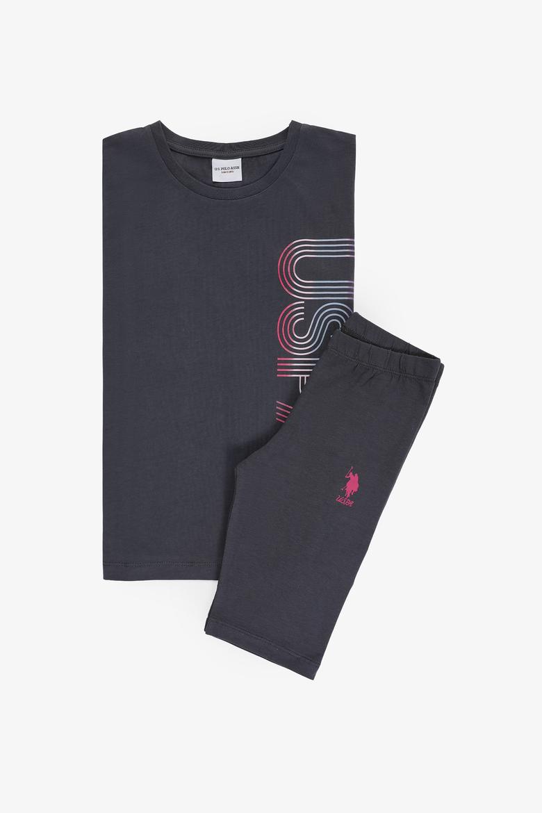 Kız Çocuk Fuşya Pijama Takımı