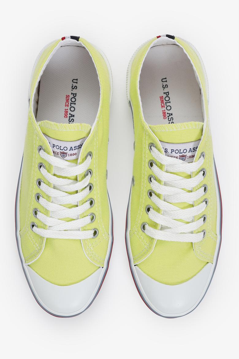 Kadın Neon Sarı Spor Ayakkabı - 50267198008