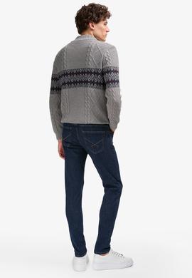 Erkek Koyu Mavi Jean Pantolon - 50319071016