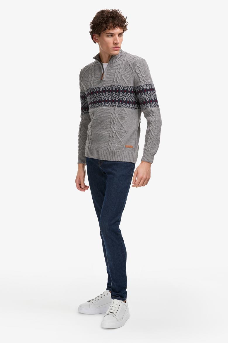 Erkek Koyu Mavi Jean Pantolon - 50319071016