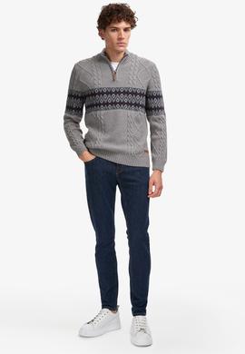Erkek Koyu Mavi Jean Pantolon - 50319071016