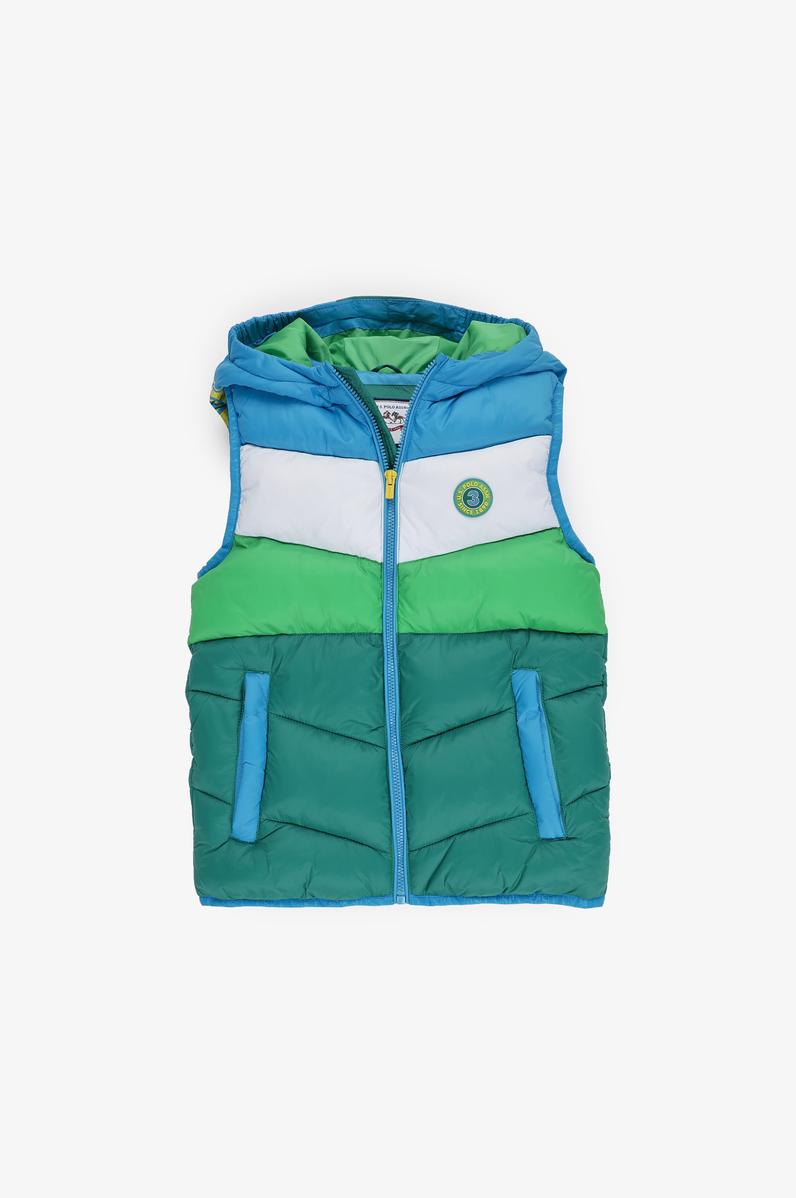 Erkek Çocuk Koyu Yeşil Yelek