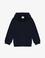 Erkek Çocuk Lacivert Kapüşonlu İnce Fermuarlı Basic Sweatshirt