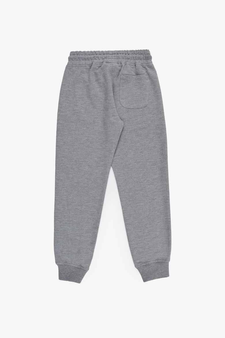 Erkek Çocuk Gri Melanj Eşofman Altı - 50320453025