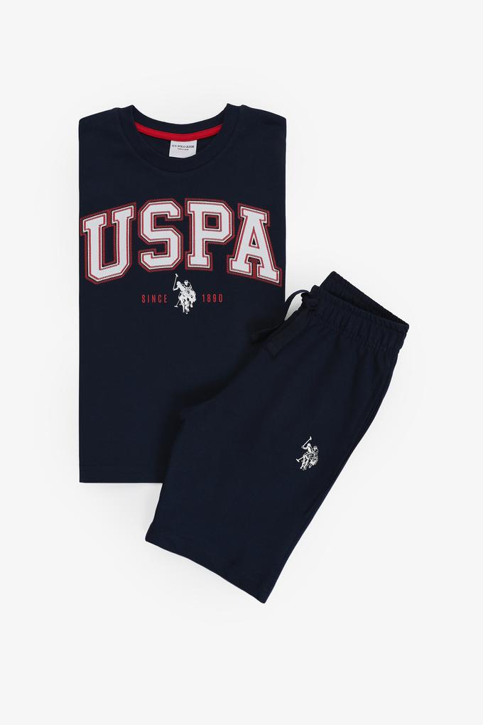 Erkek Çocuk Lacivert Pijama Takımı