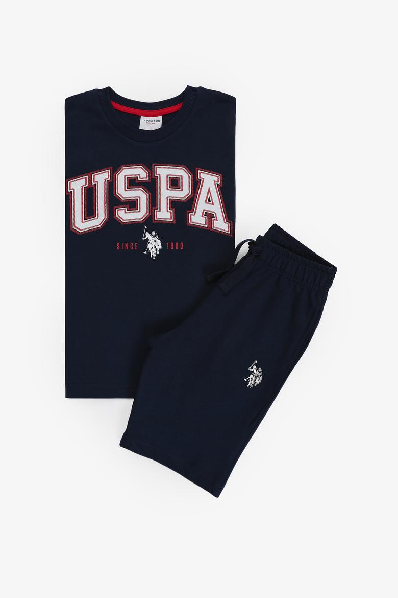 Erkek Çocuk Lacivert Pijama Takımı