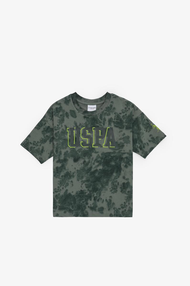 Erkek Çocuk Koyu Yeşil Pijama Takımı