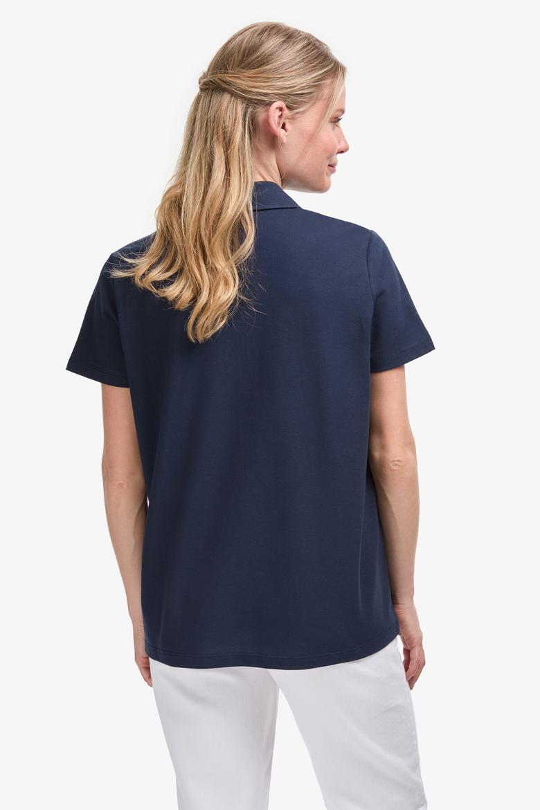 Kadın Lacivert Basic Tişört - 50323447049