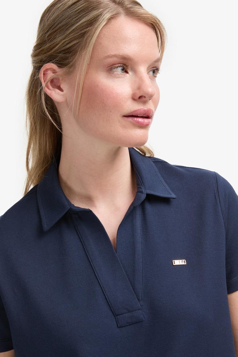 Kadın Lacivert Basic Tişört - 50323447049