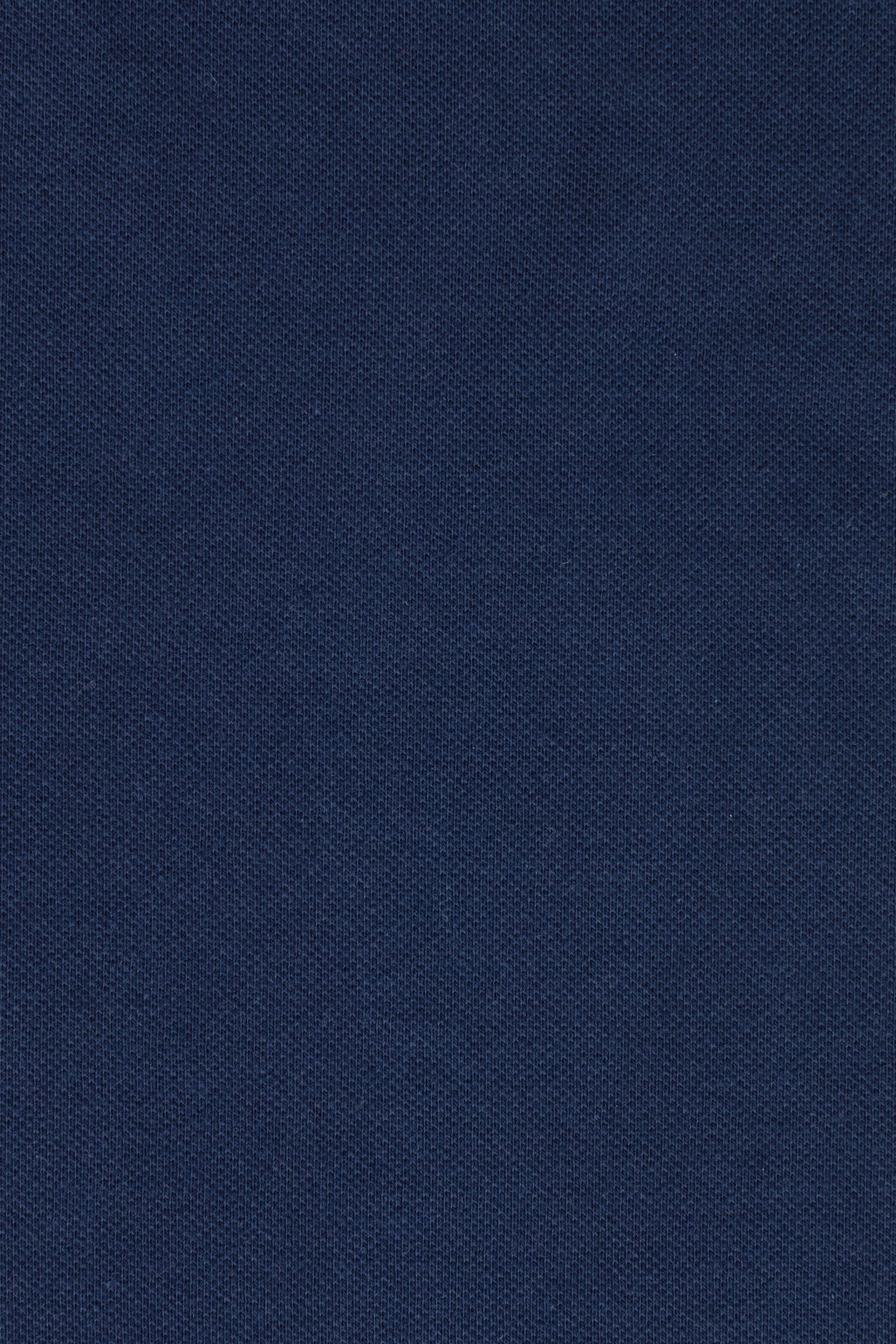 Kadın Lacivert Polo Yaka Basic Tişört - Image 7