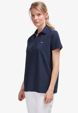 Kadın Lacivert Basic Tişört - 50323447049