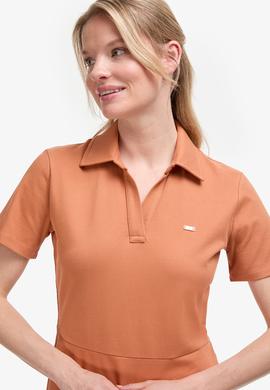 Kadın Gül Kurusu Örme Elbise - 50323539009