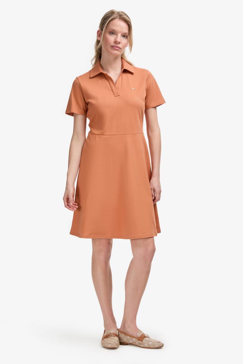 Kadın Gül Kurusu Örme Elbise