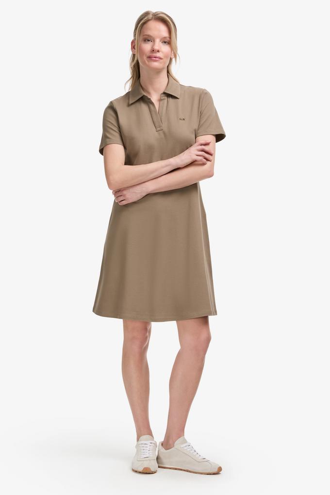 Kadın Koyu Haki Örme Elbise