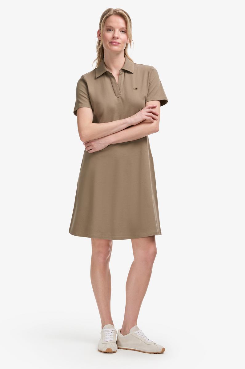 Kadın Koyu Haki Örme Elbise