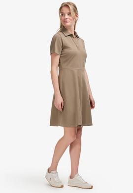 Kadın Koyu Haki Örme Elbise - 50323539027