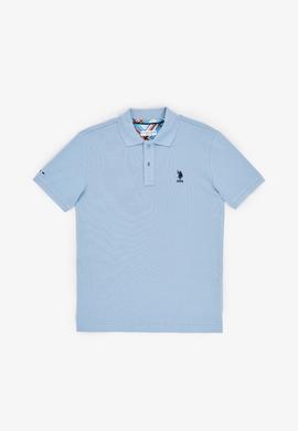 Erkek Mavi Basic Tişört - 50322304140