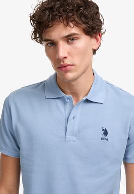 Erkek Mavi Basic Tişört - 50322304140