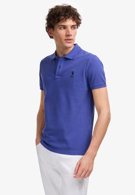 Erkek Mavi Basic Tişört - 50322304426