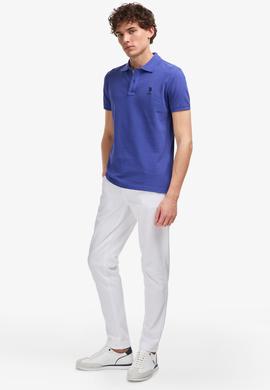 Erkek Mavi Basic Tişört - 50322304426