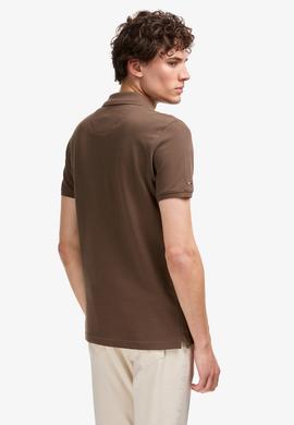 Erkek Kahverengi Basic Tişört - 50322304087